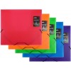Папка-короб пластиковая на резинке Colourplay Lights, толщина пластика 0,6 мм, ассорти